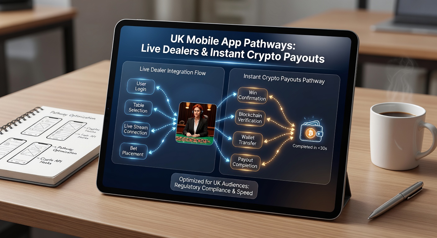 User navigating a smartphone app that combines live casino tables with cryptocurrency withdrawal confirmations