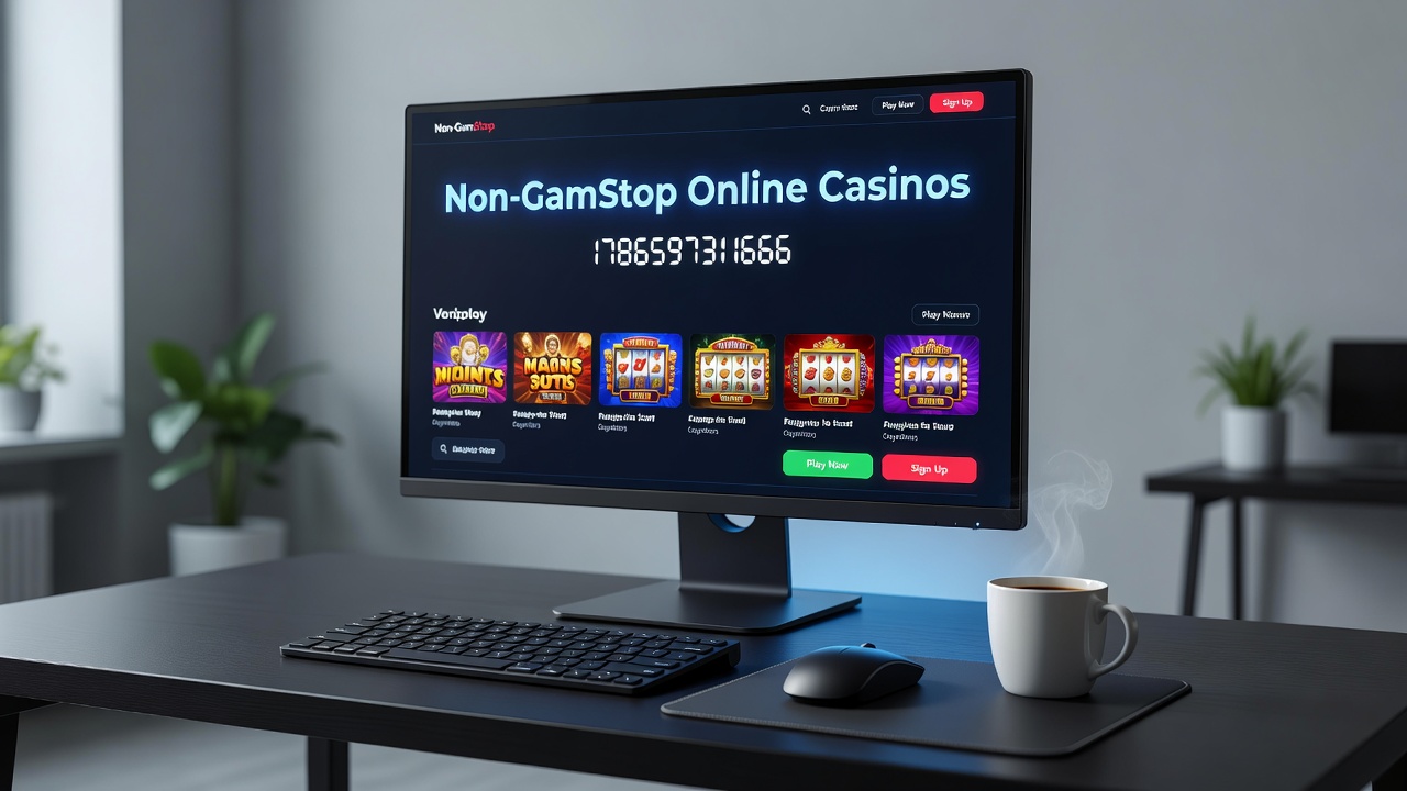 Mobile casino gameplay on non-gamstop platforms with live dealer and slot examples